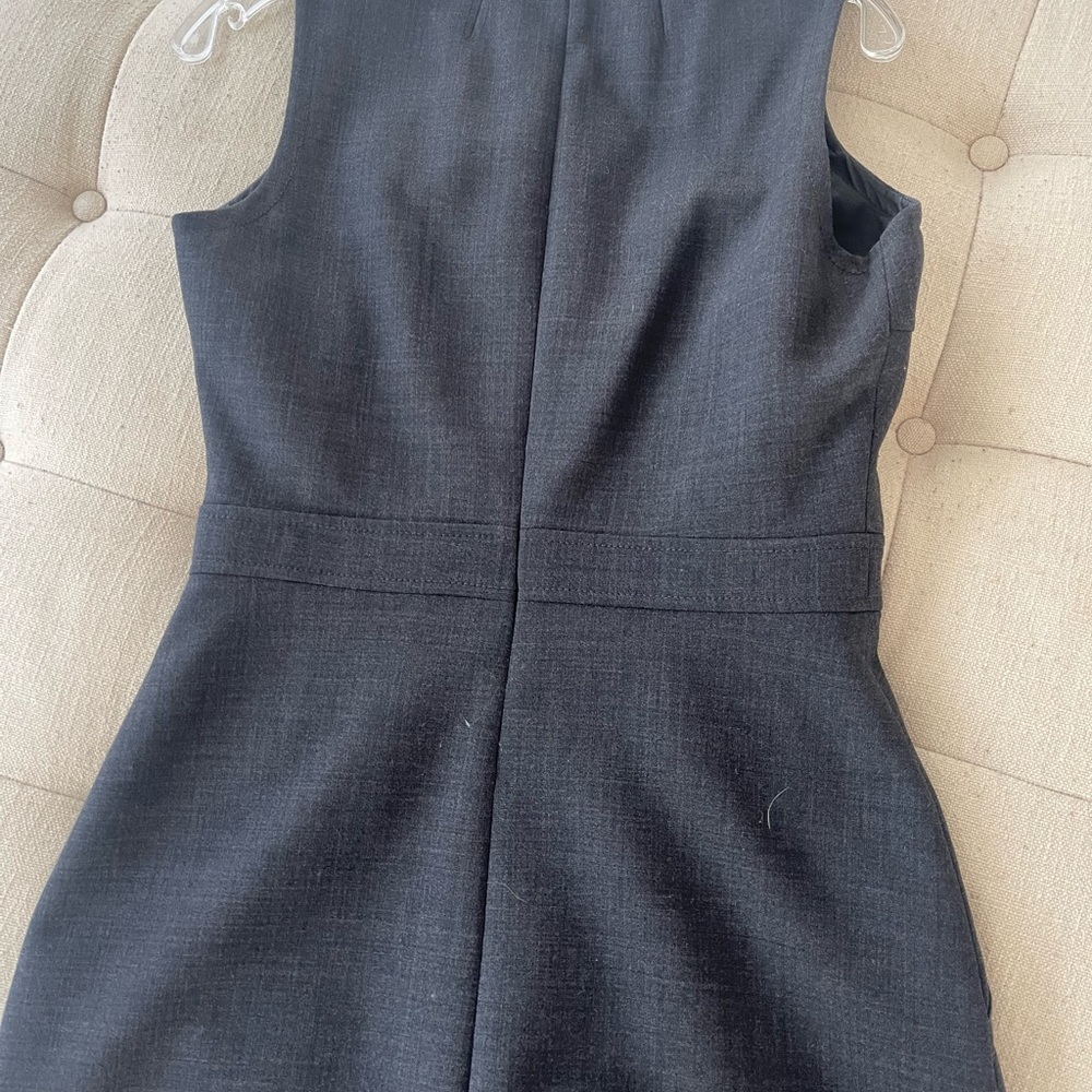 Tory Burch black sleeveless dress with button pockets - Picture 8 of 9